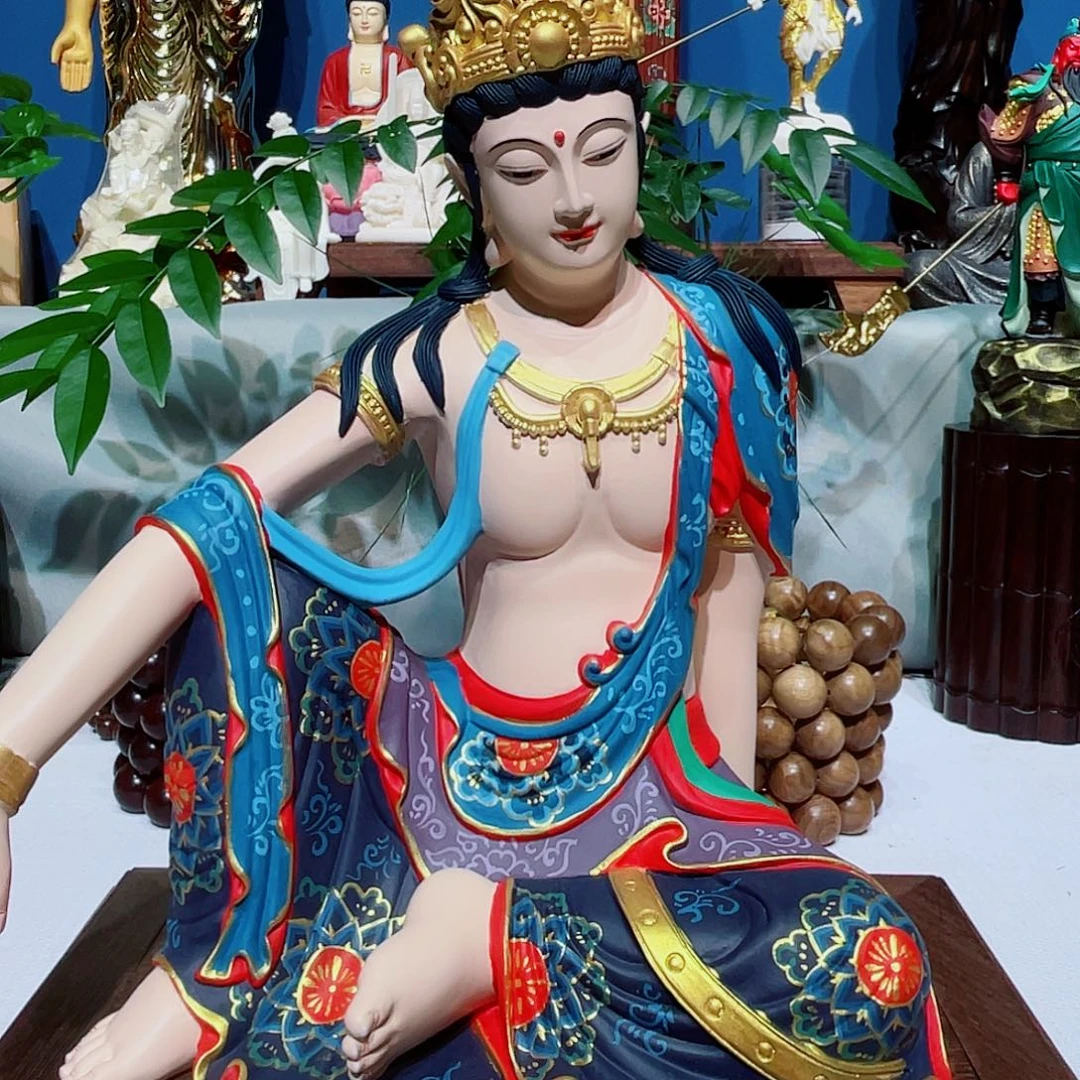 石材自在观音高30公分福利