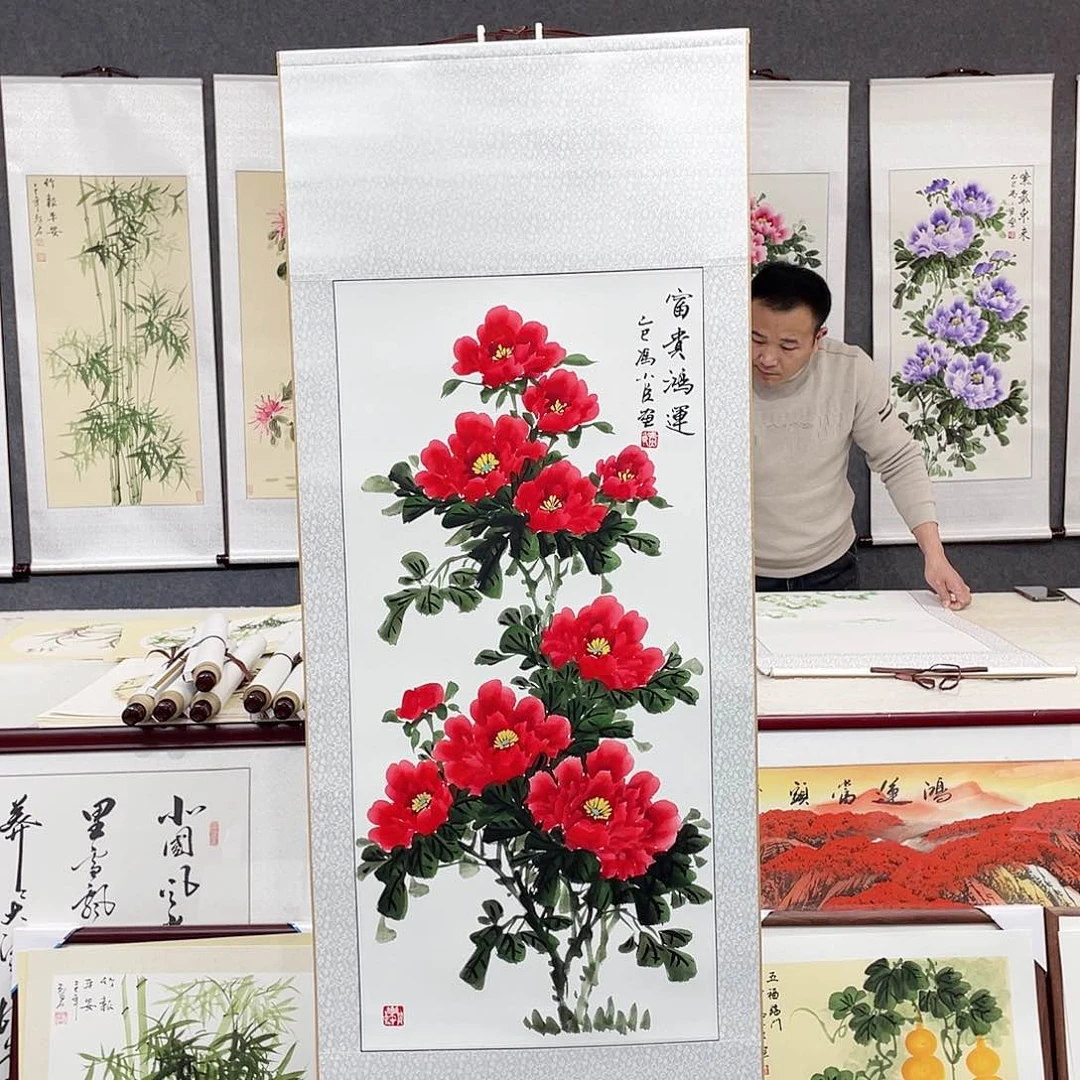 国画手绘作品手绘作品