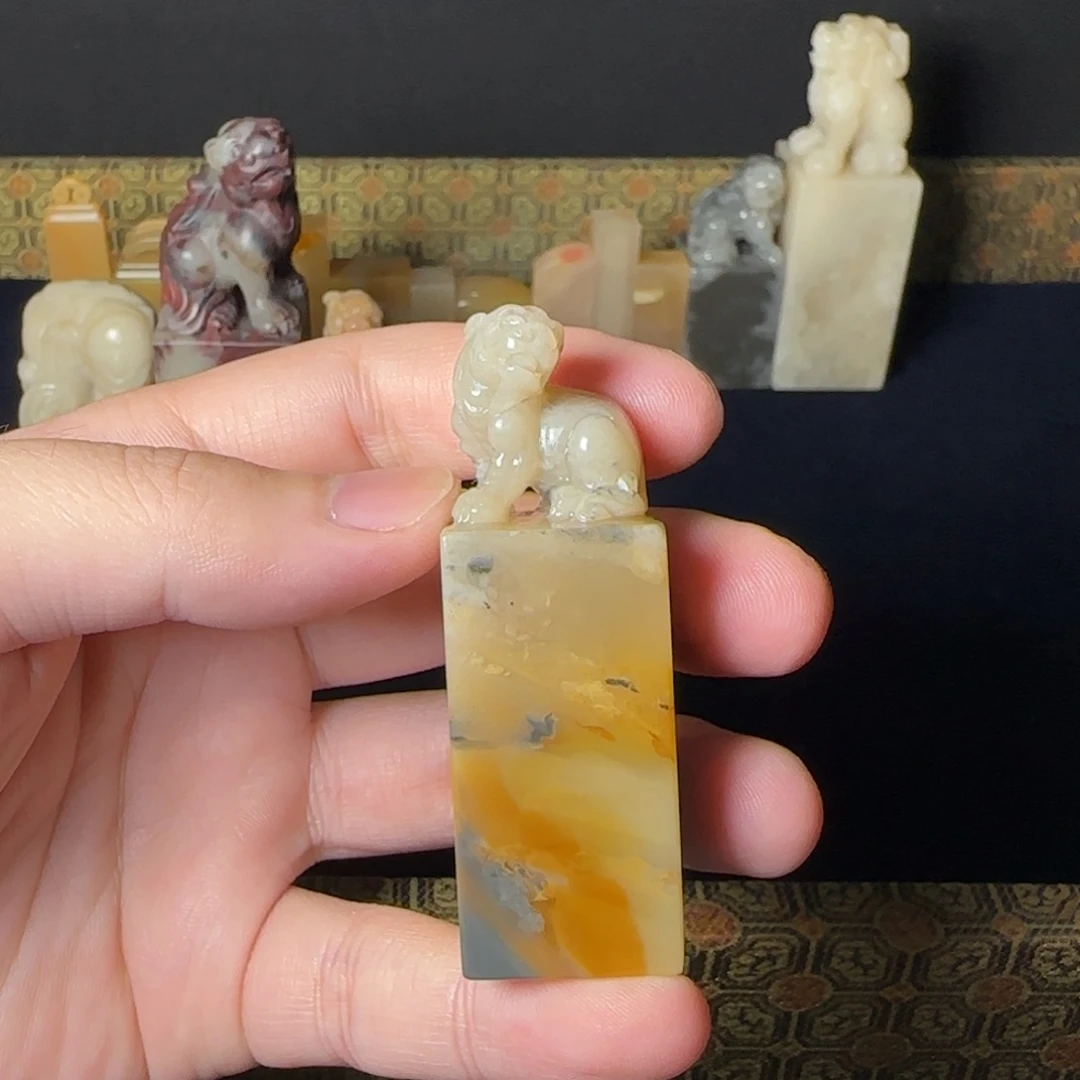 巴林石印石三元冻2.0×6.2