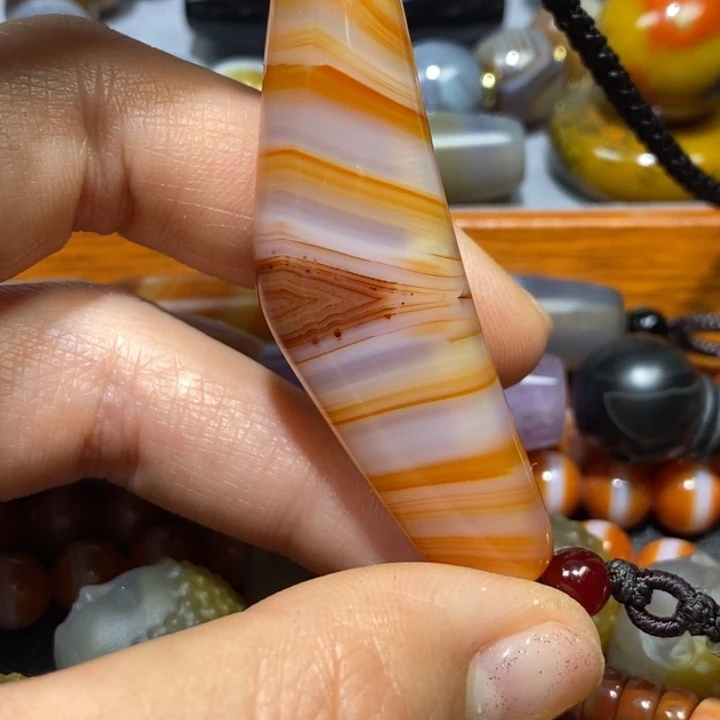 玛瑙/玉髓未镶嵌颈饰