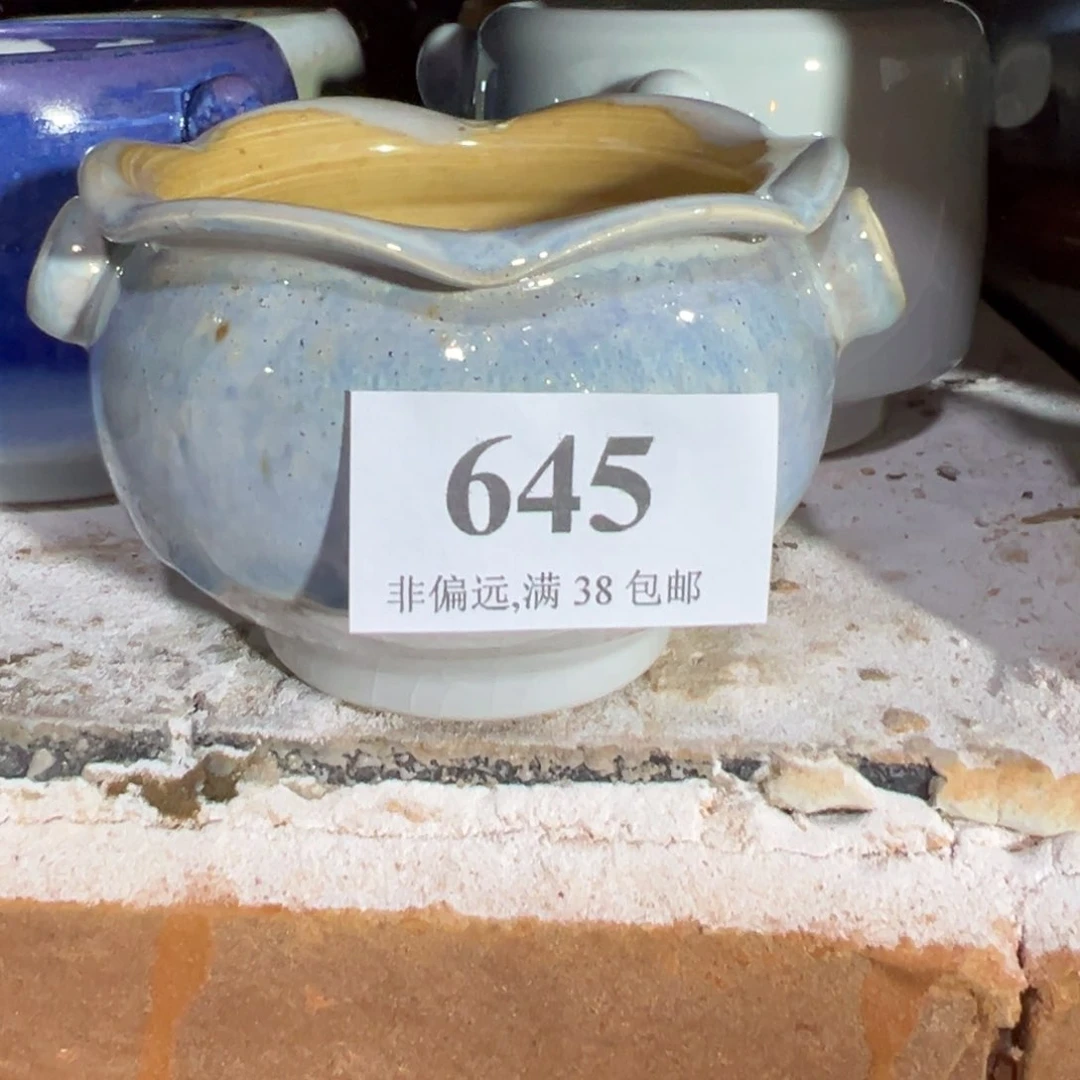 红陶景德镇手工花盆