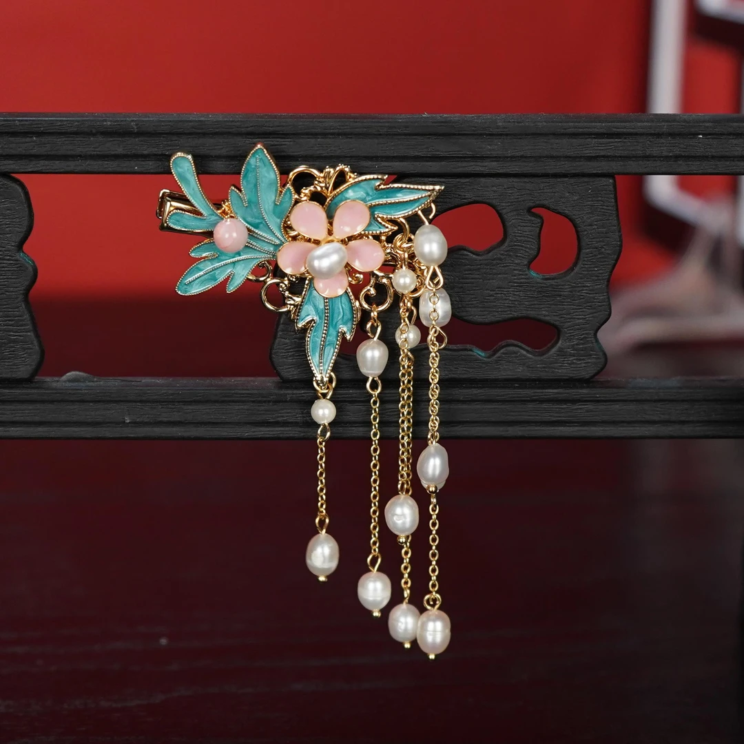 [清菡]古悦倾城古风汉服发饰短流苏发夹