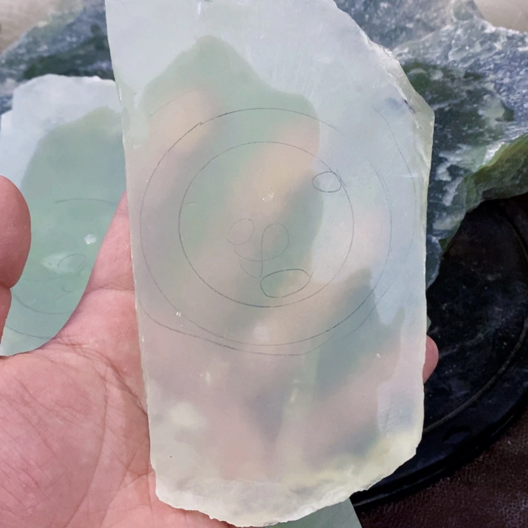 蛇纹石玉珠宝奇石合金徐*岗