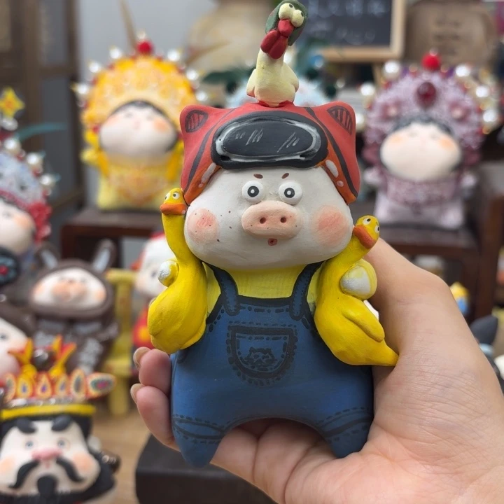 陶土手工陶艺摆件