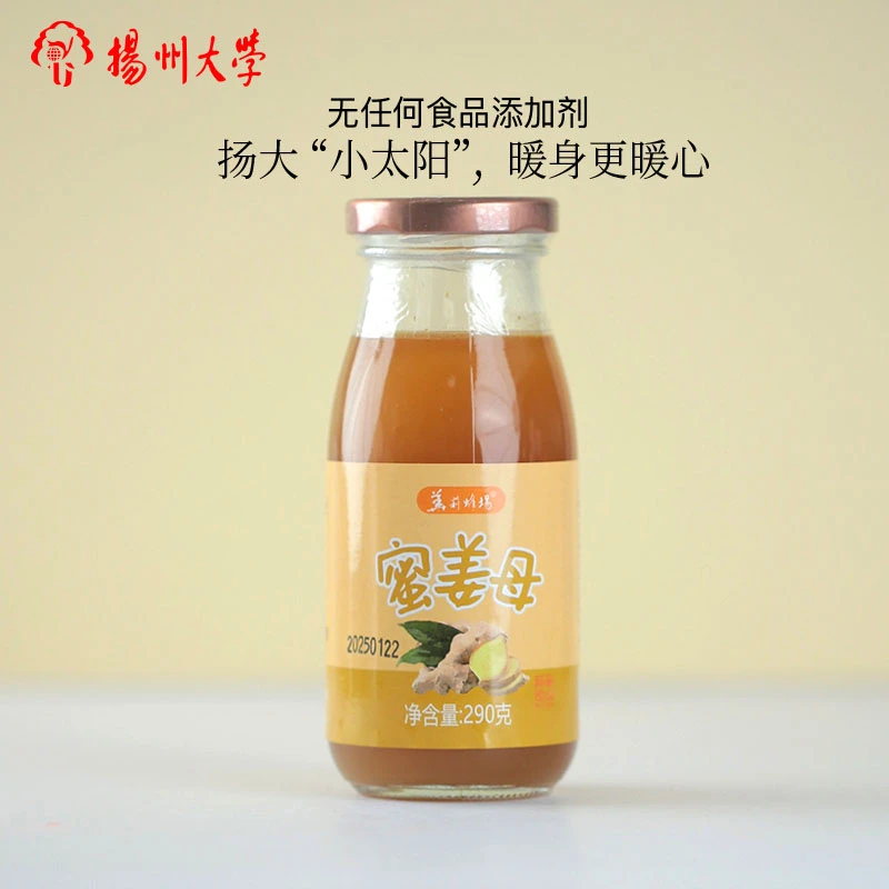 扬州大学蜜姜母饮品无添加四季冲调冲泡抗寒暖身姜茶天然优选