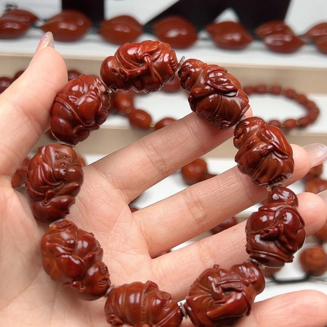 手串橄榄核弥勒手串