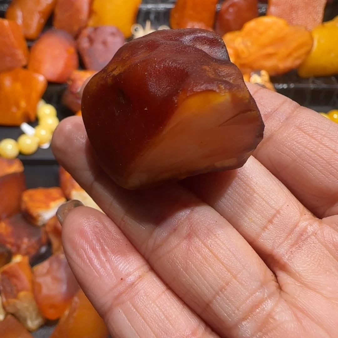 定制琥珀未镶嵌老*孩专属定制