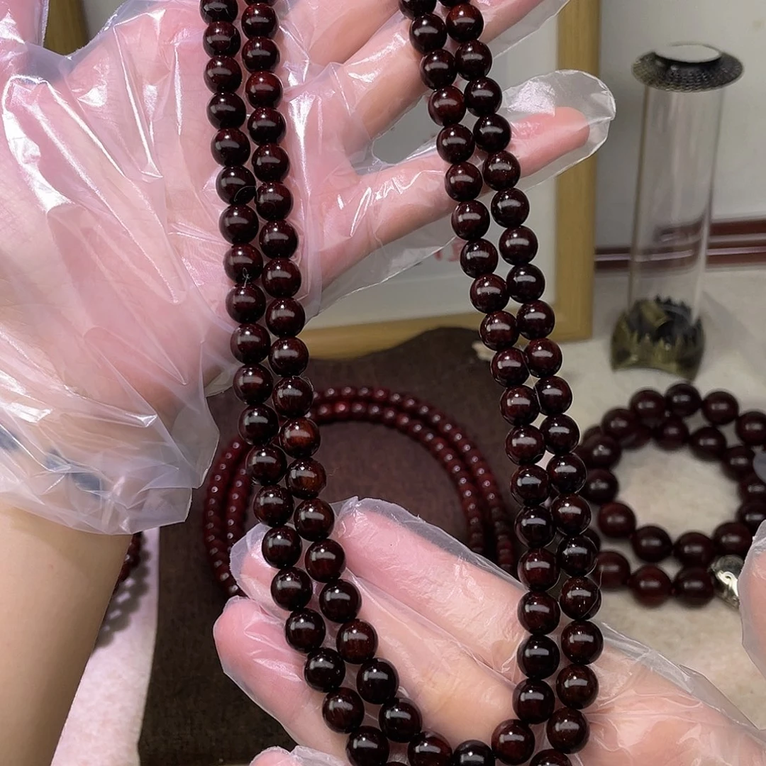 檀香紫檀（小叶紫檀）108颗金星