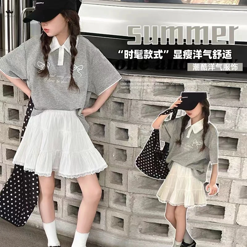 女童蝴蝶结POLO衫163