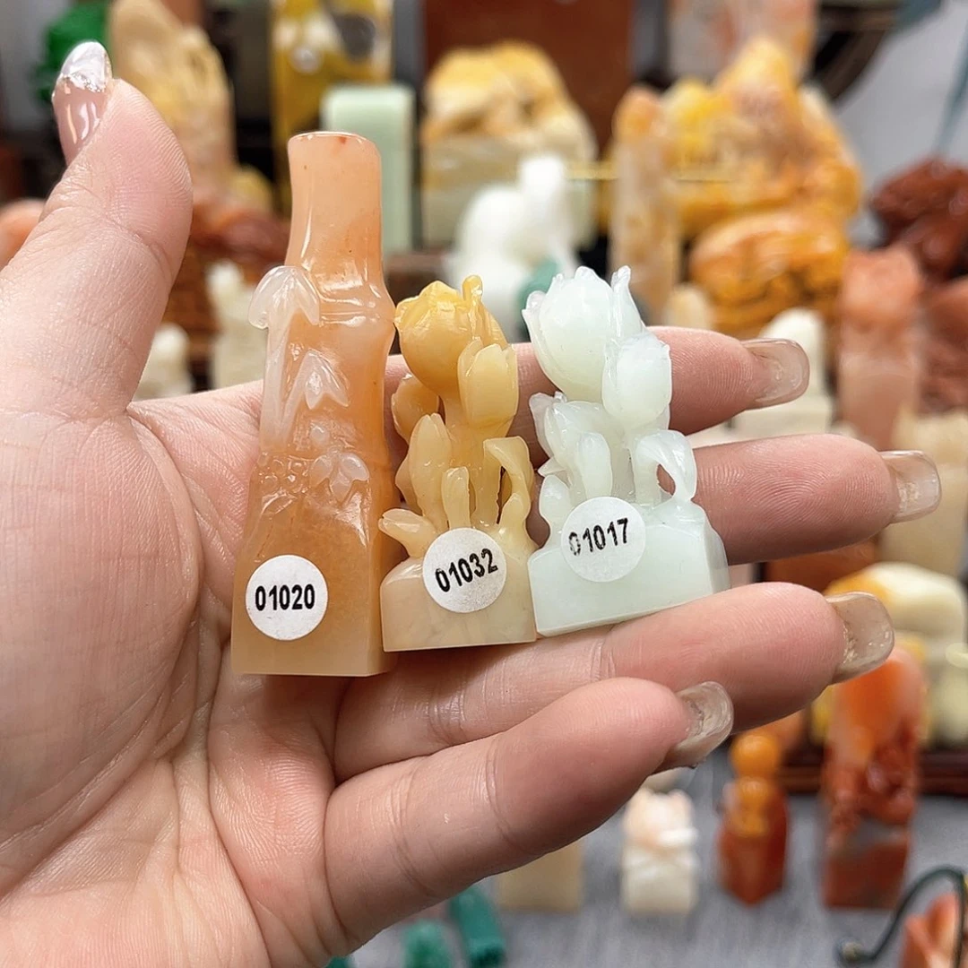 寿山石印石悟****研102010321017包邮包刻