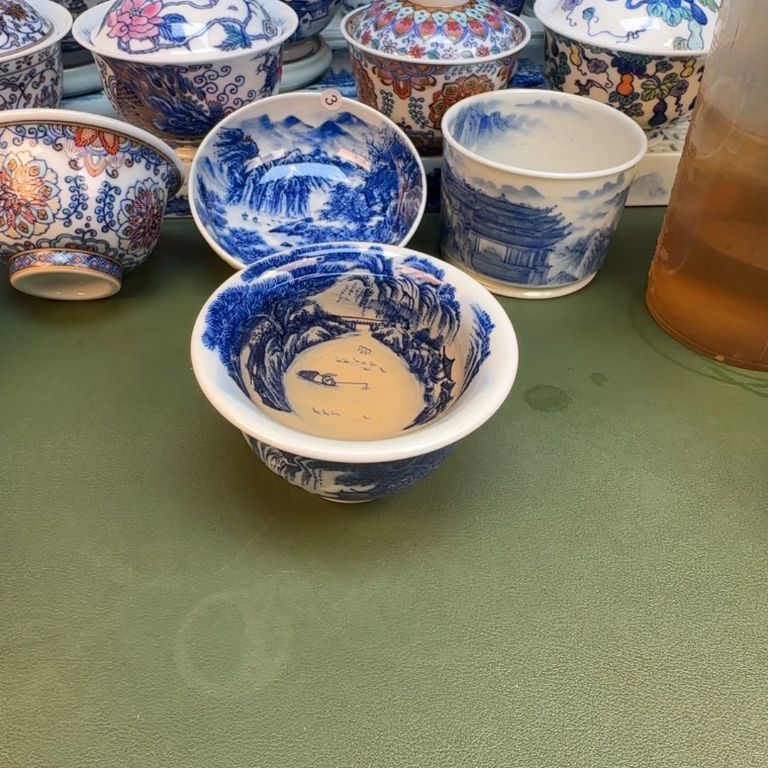 纯手工纯手绘茶具石头18