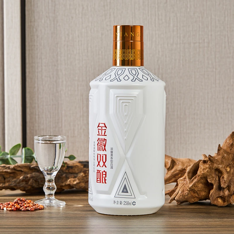 金徽双酿白酒浓酱兼香型纯粮优级酒厂出品宴请 酒水节46度258ml