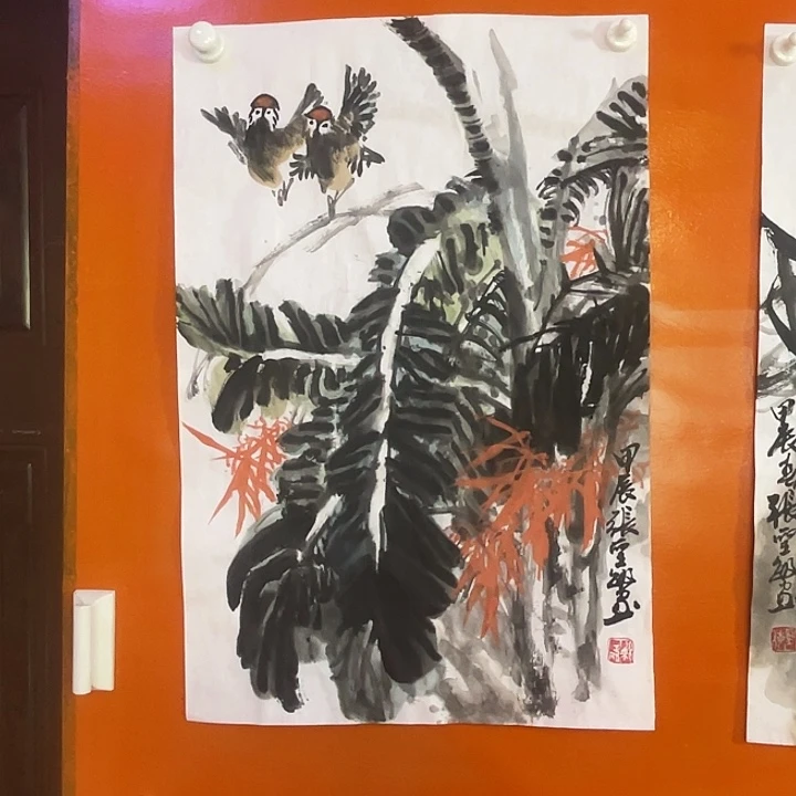 国画张圣敏先生纯手绘作品