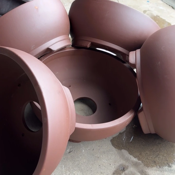 紫砂花盆100-5。      30-12.5。