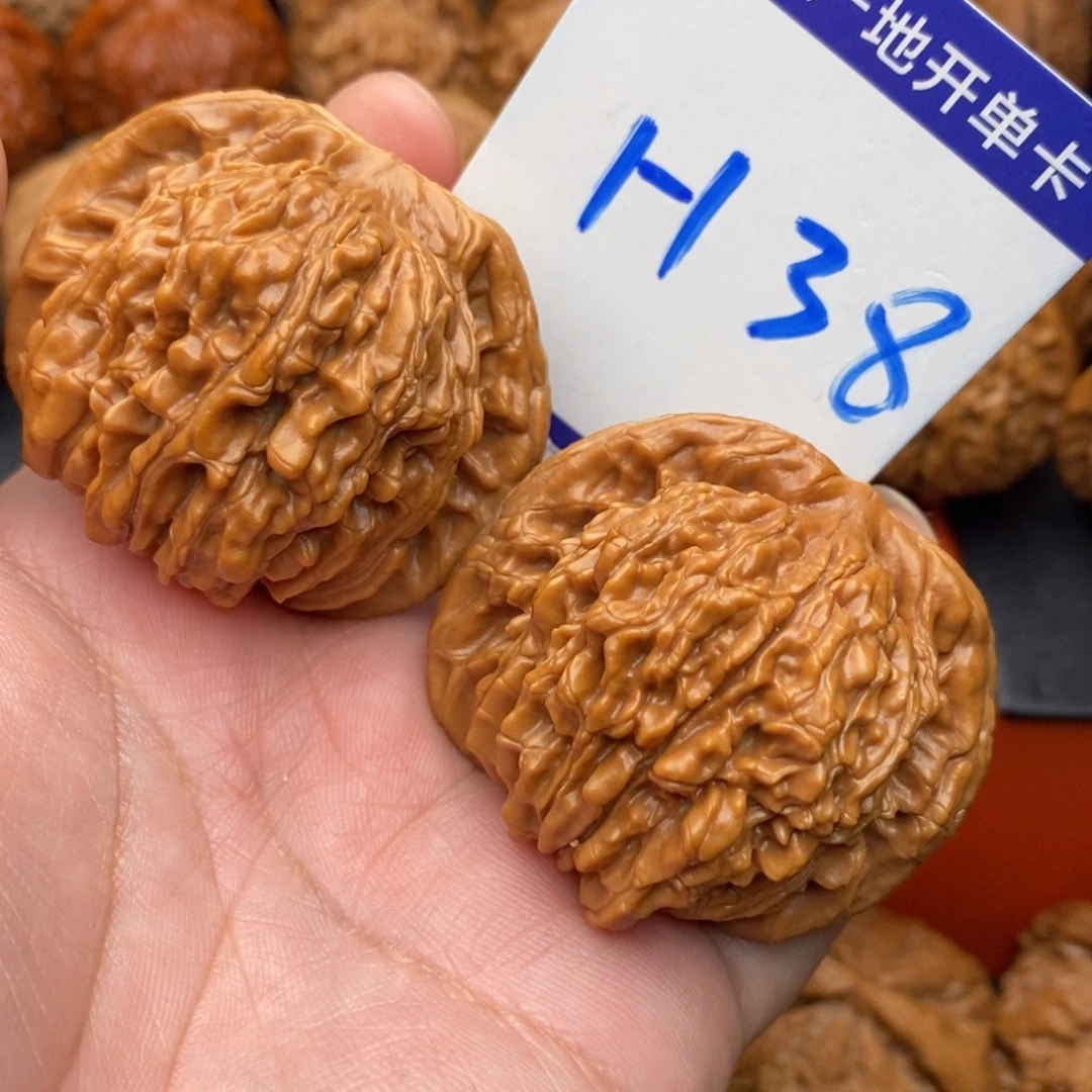 把件文玩核桃四座楼45