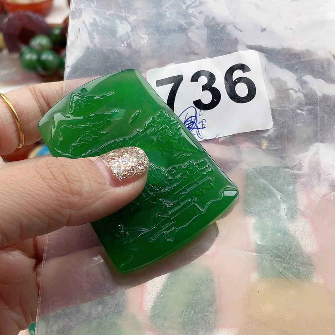 合金颈饰玛瑙/玉髓四*