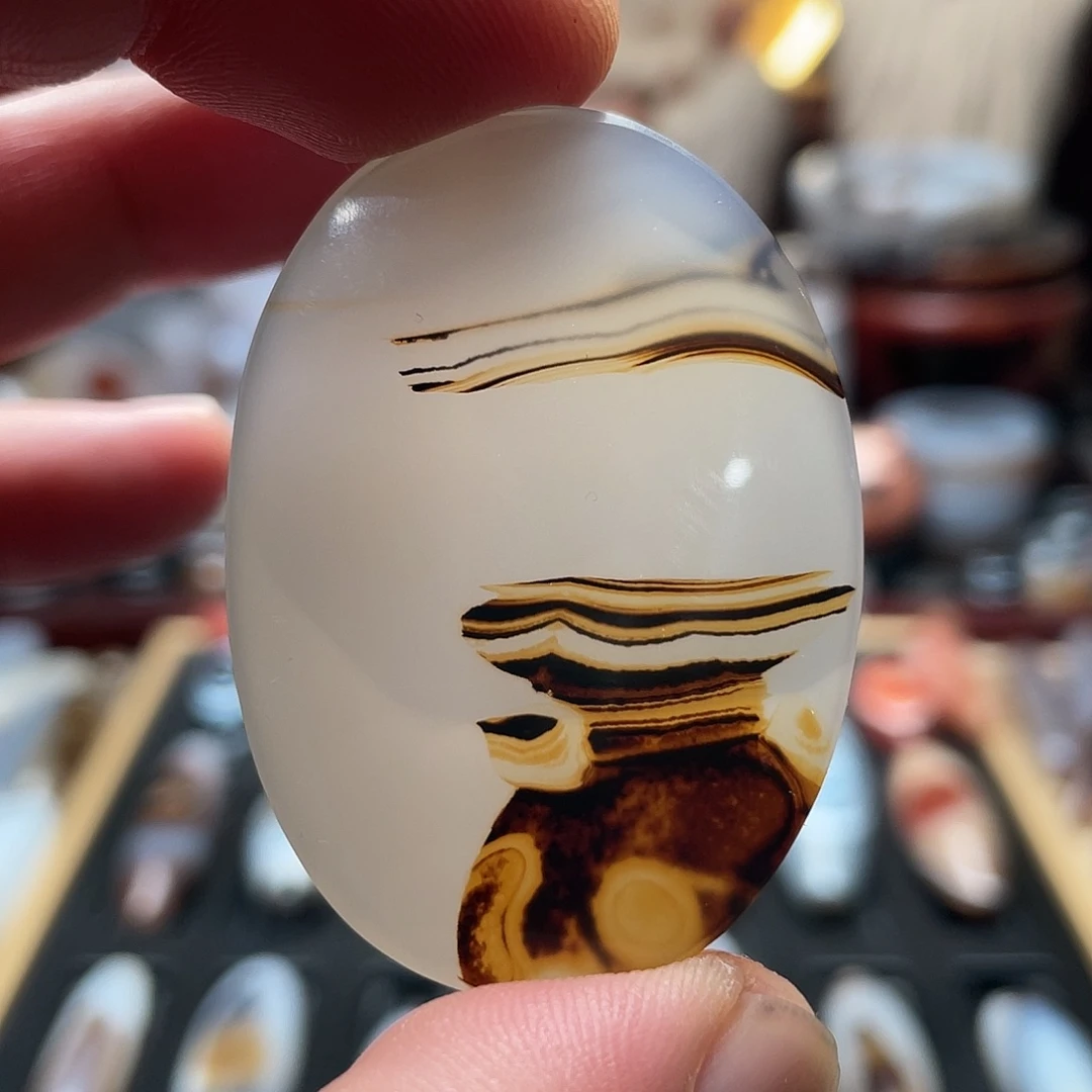 玛瑙/玉髓未镶嵌颈饰