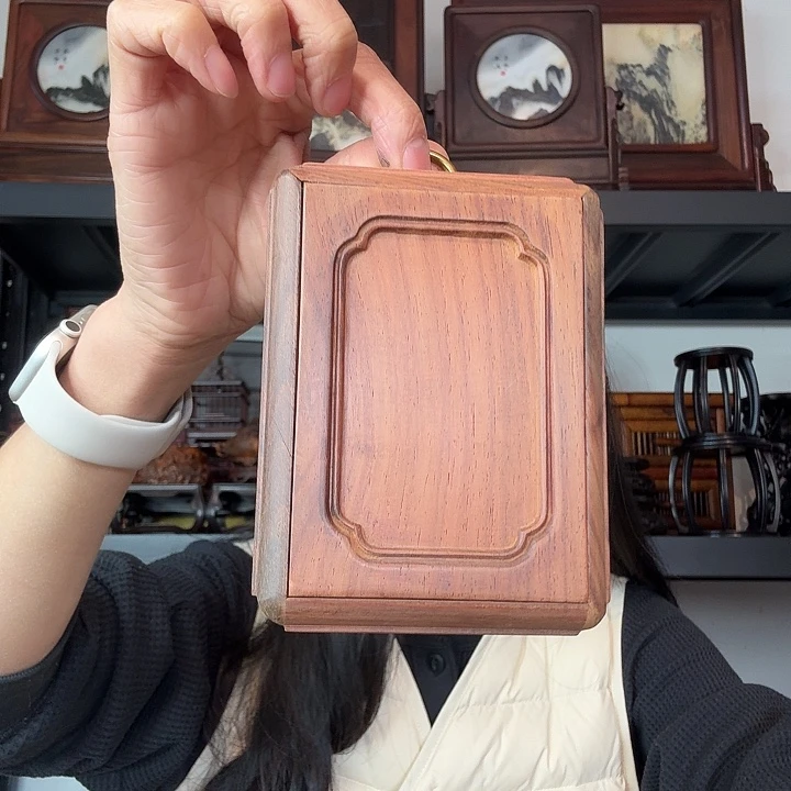 陶大红酸枝收纳1个