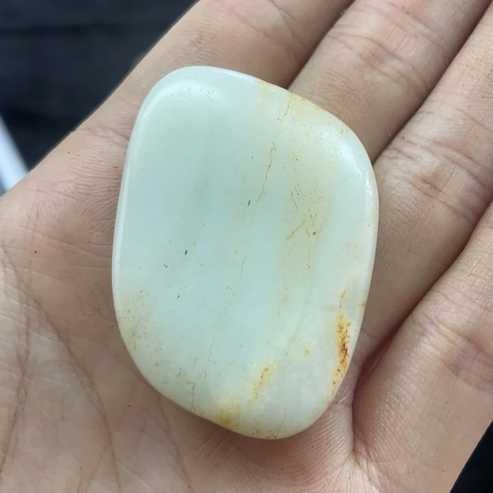 和田玉未镶嵌颈饰巨*