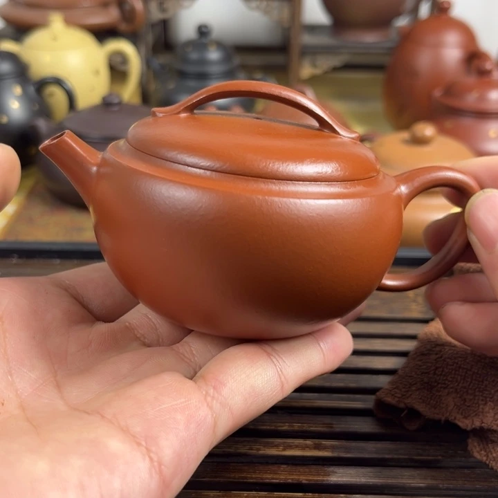 紫砂茶壶原矿紫砂半手工制作
