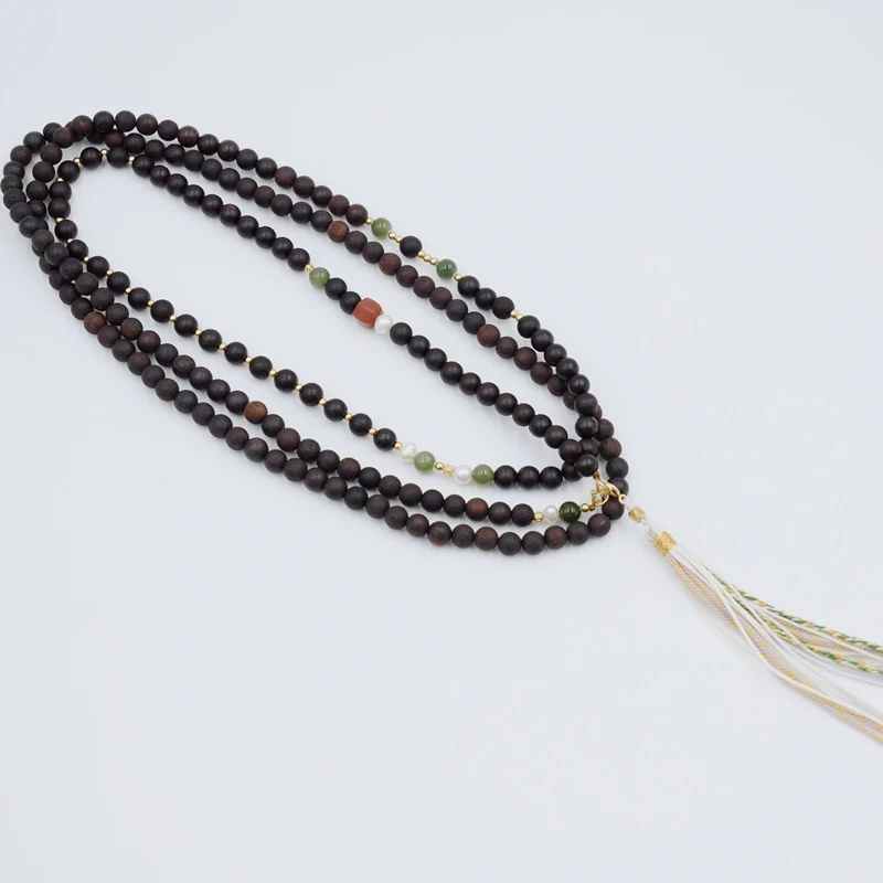 XL149 天然降真香项链斜挎链原创设计中式国风饰品文玩【真心香馆】