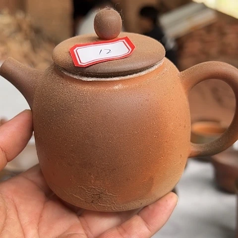 戬谷龙窑柴烧茶壶12