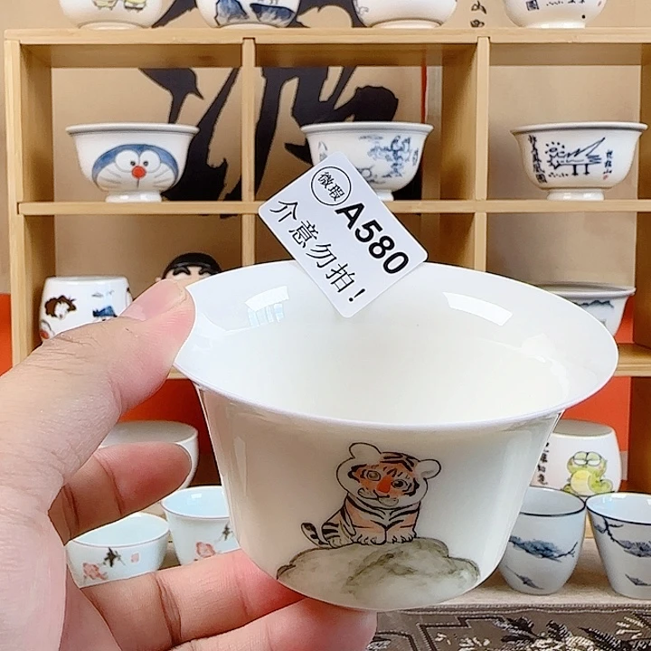非正品手绘陶瓷茶具