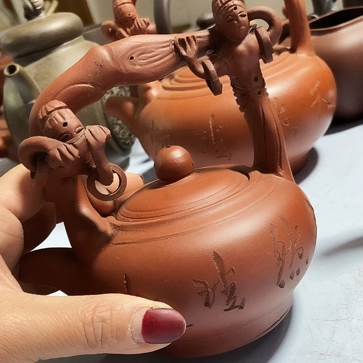 全手工制作宜兴紫砂壶