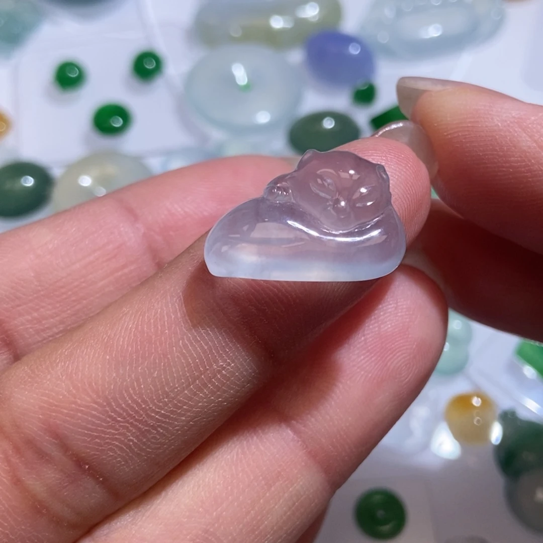 未镶嵌定制翡翠翡翠13/19/5.7