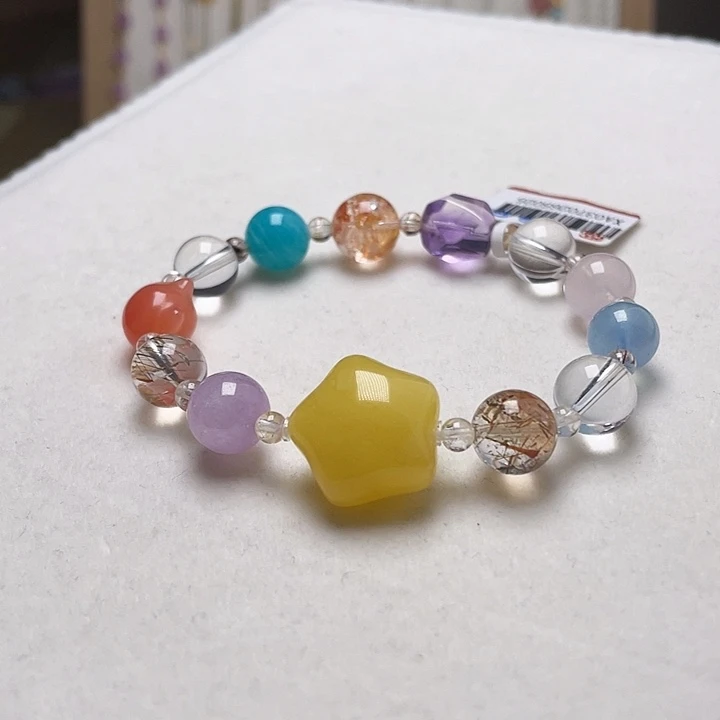 蜜蜡未镶嵌裸石蜜蜡手串