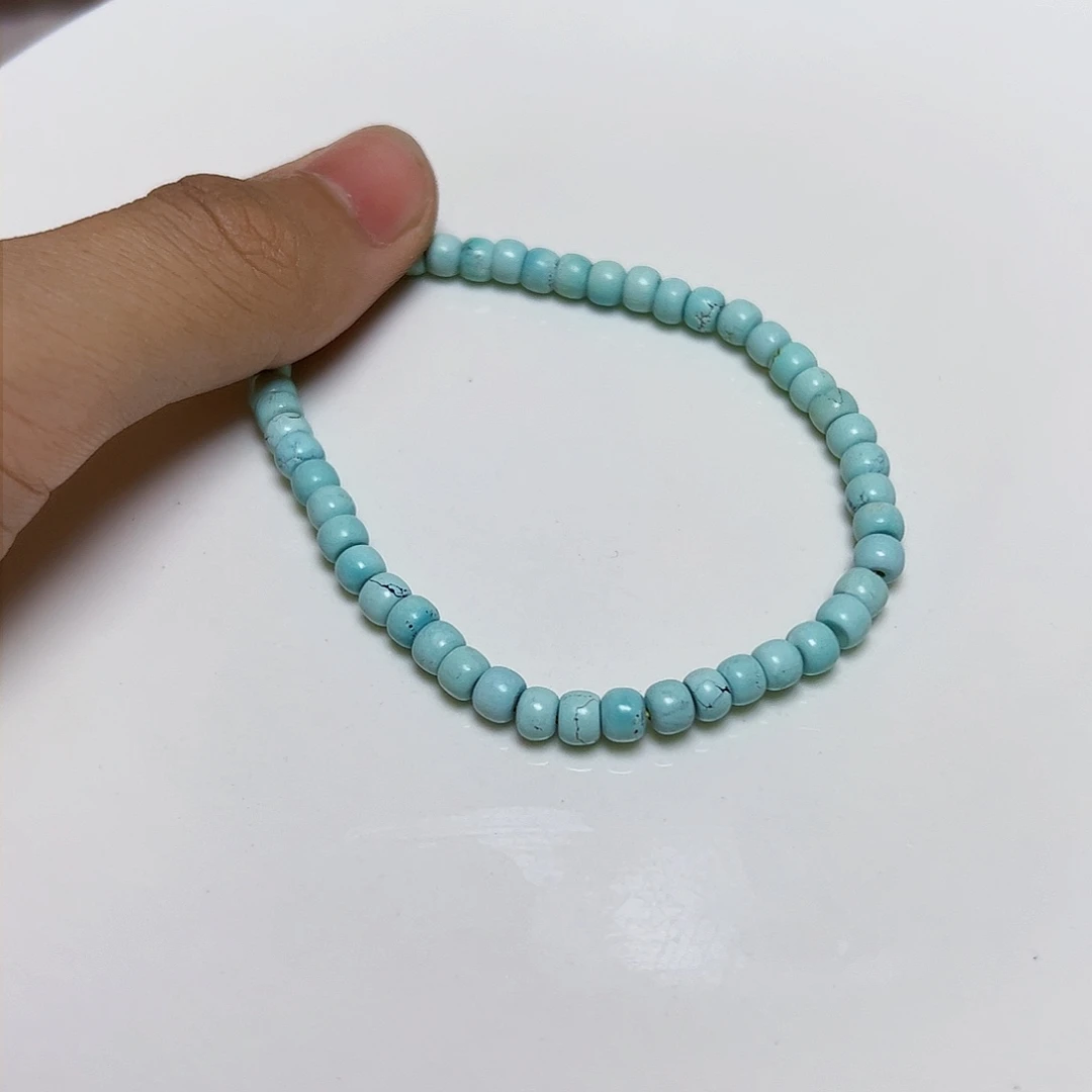 绿松石手链未镶嵌狐**巴