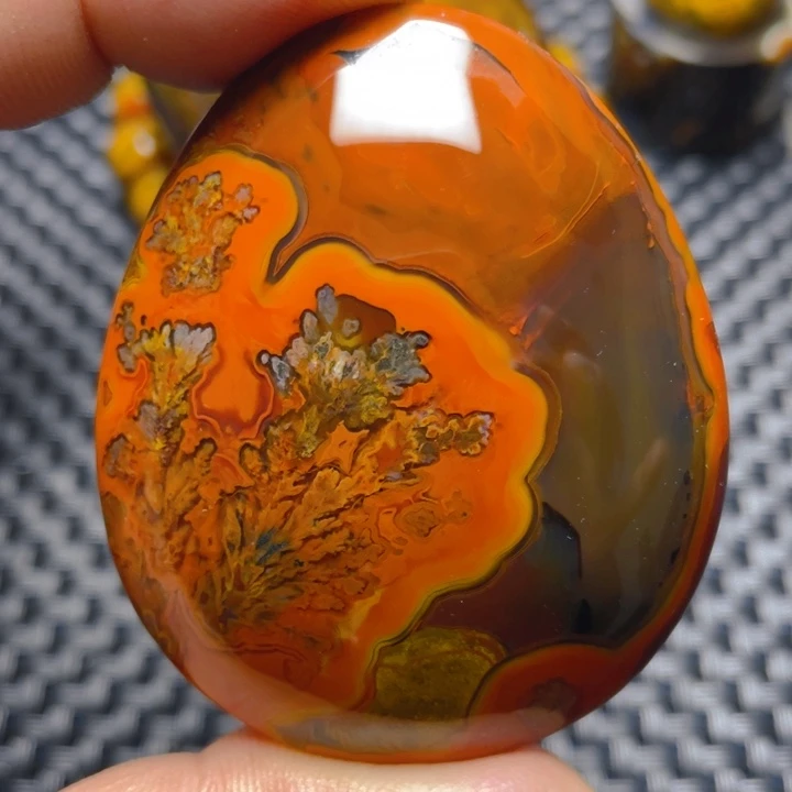 玛瑙/玉髓合金战国红