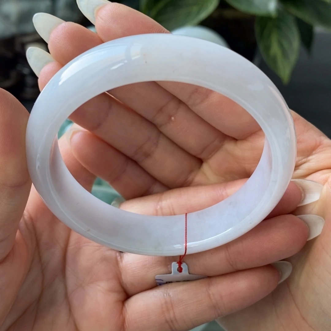 翡翠未镶嵌手镯天然