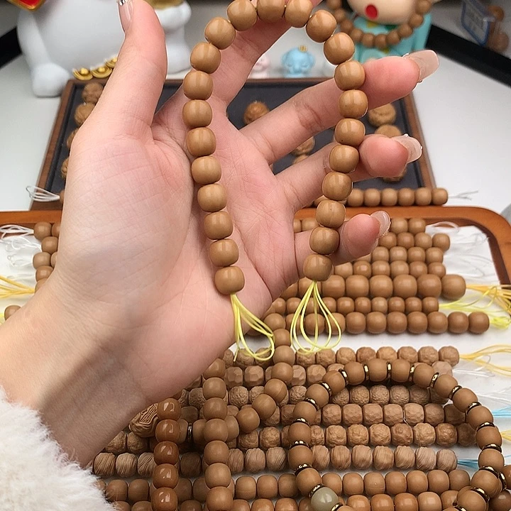 猴头核桃手串瑕疵老型