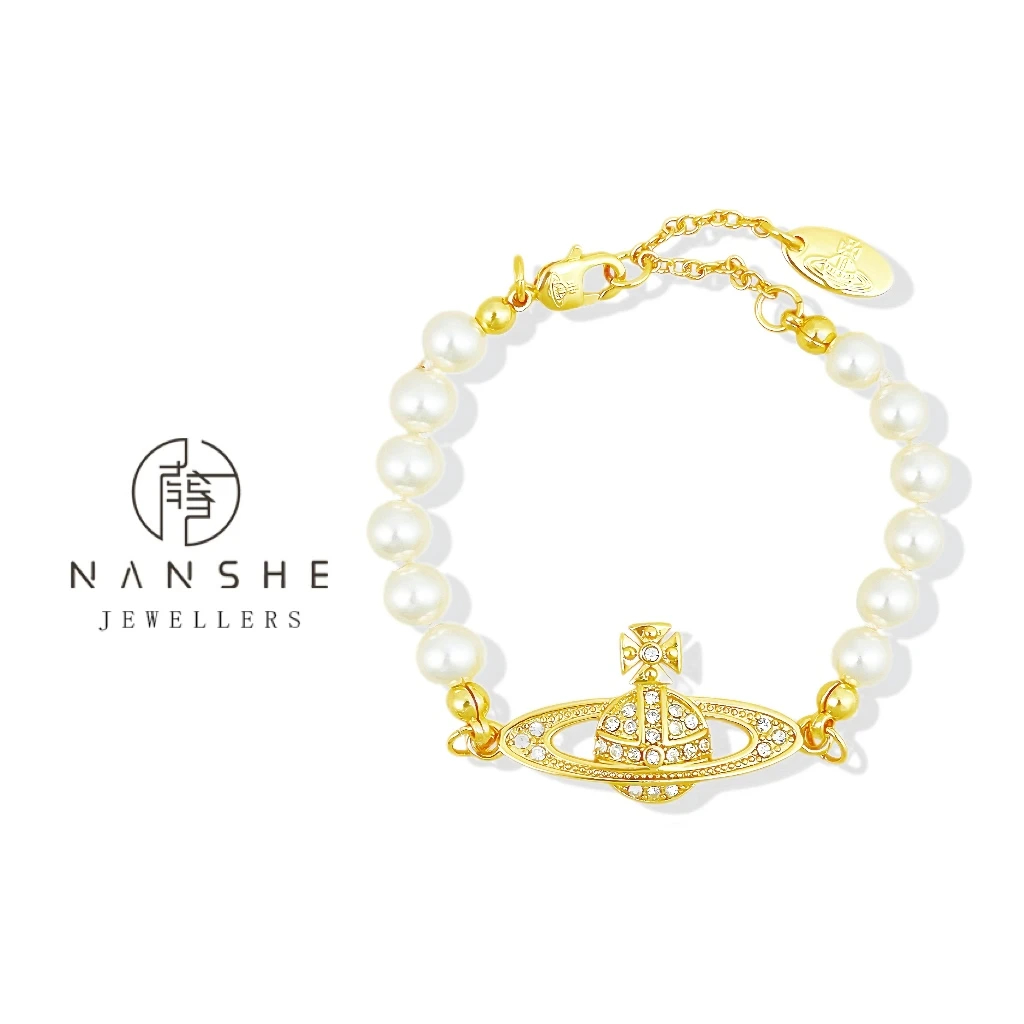 NANSHE/南奢 两色珠珠手链简约气质