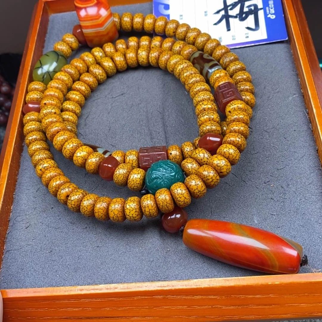 星月菩提吊坠牛***丝星月