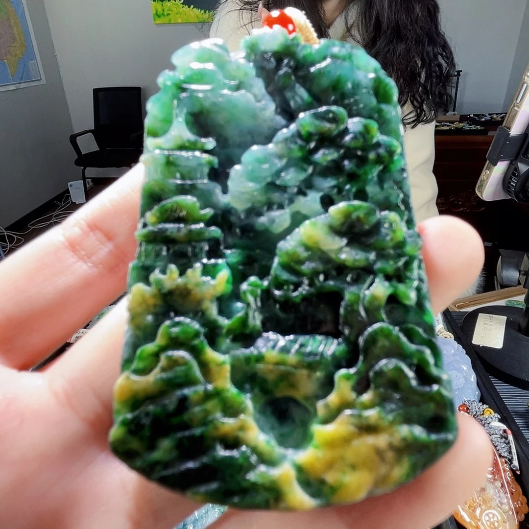 颈饰未镶嵌翡翠翡翠