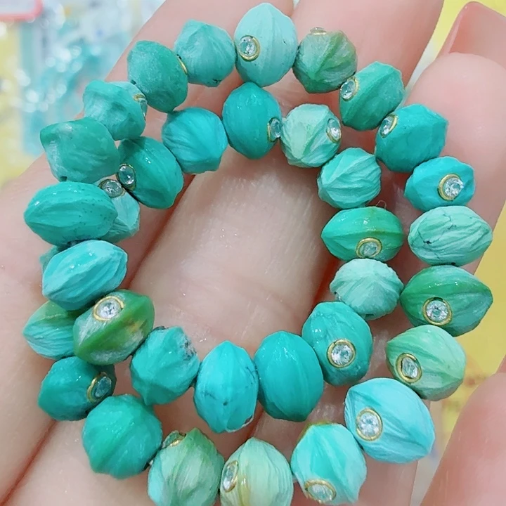 绿松石未镶嵌珠宝奇石