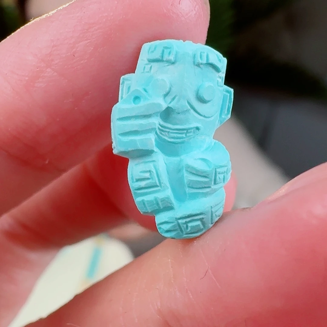 绿松石珠宝奇石未镶嵌