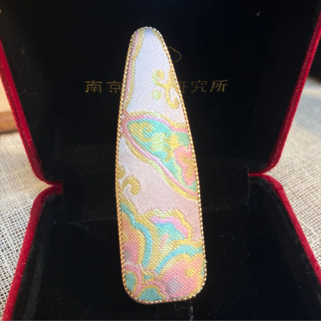 南京云锦研究所【绯云缀锦发夹】发夹发饰