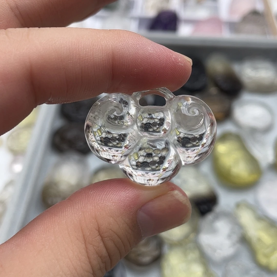 未镶嵌吊坠(不含链)水晶荔***乐