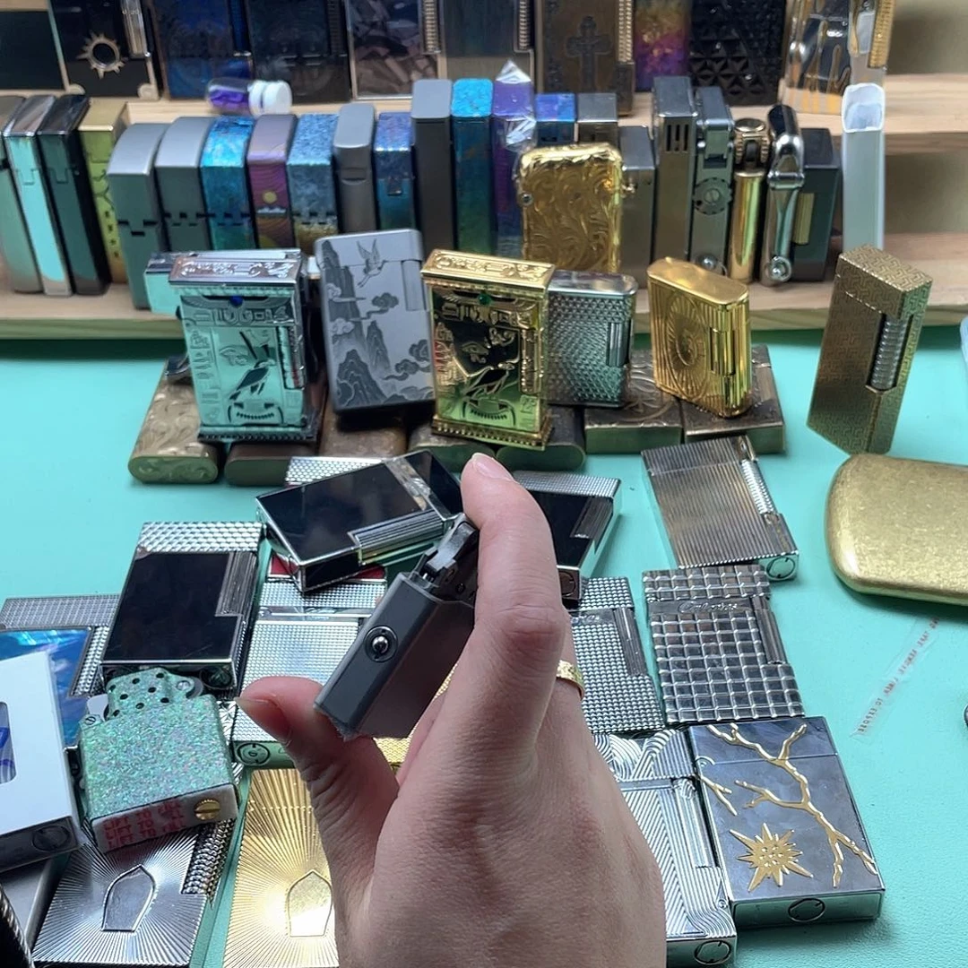池***痕铜捡漏直播间福利打火机