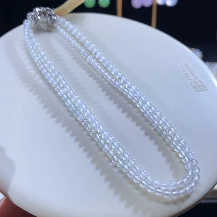 翡翠未镶嵌吊坠(不含链)翡翠高冰项链