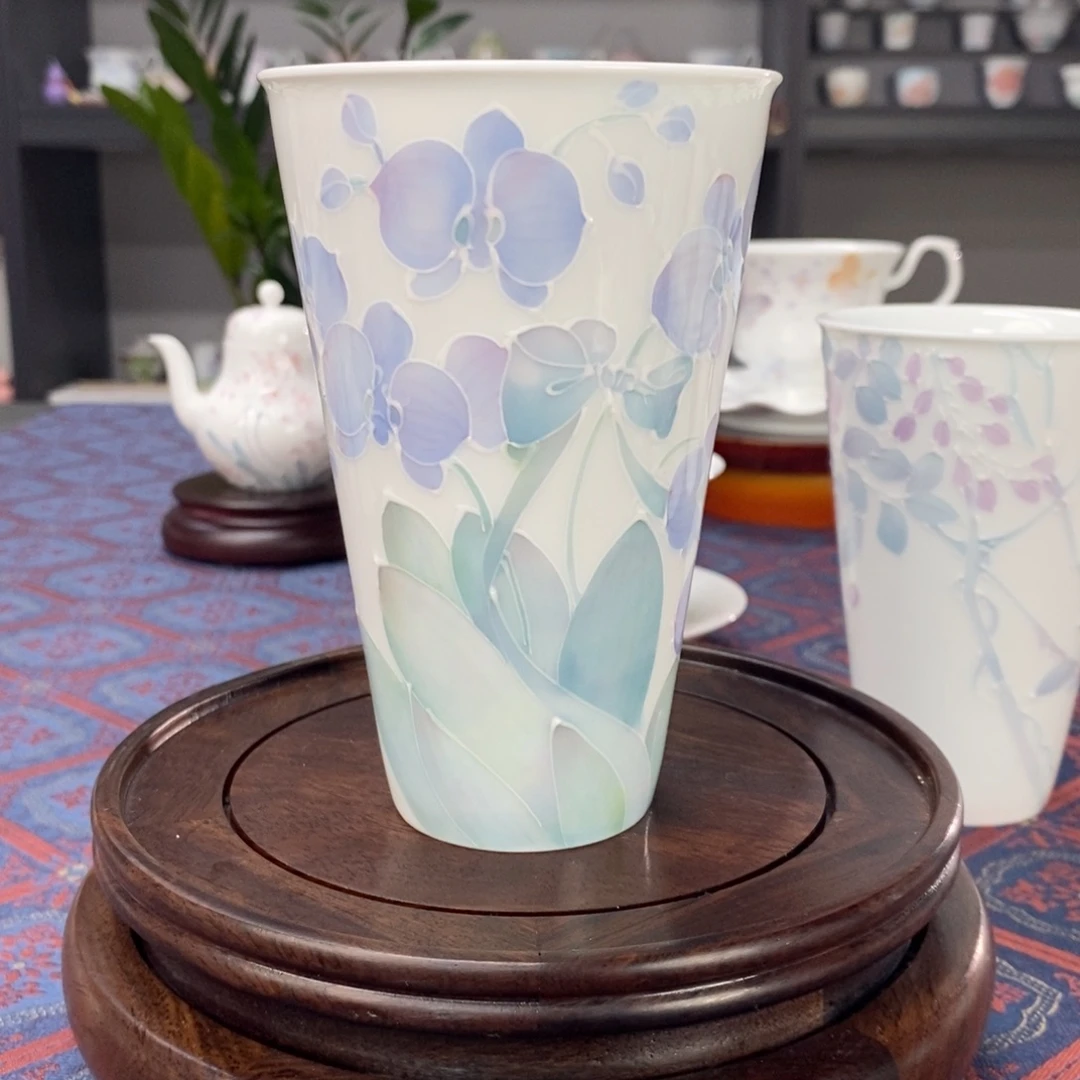 蝴蝶兰可乐杯主人杯