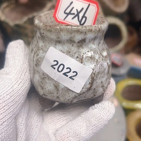 粗陶花盆手工花盆制作