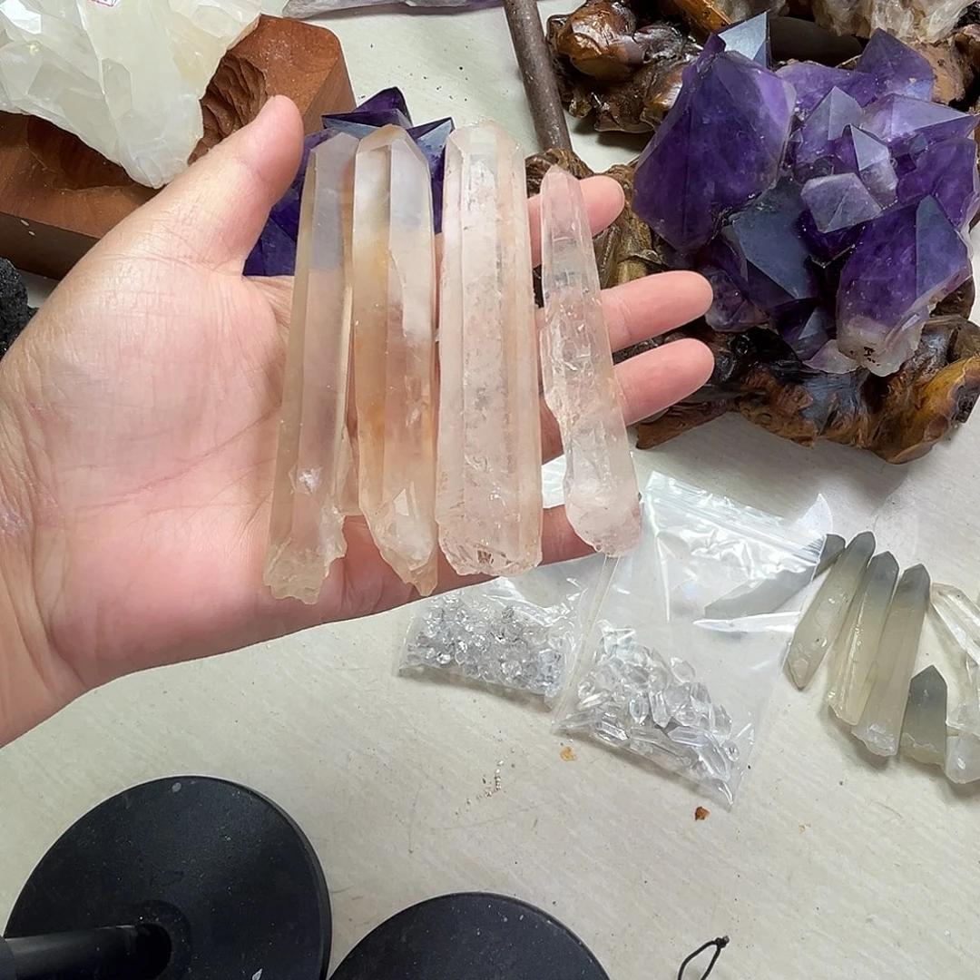 蓝***猫水晶珠宝半成品未镶嵌