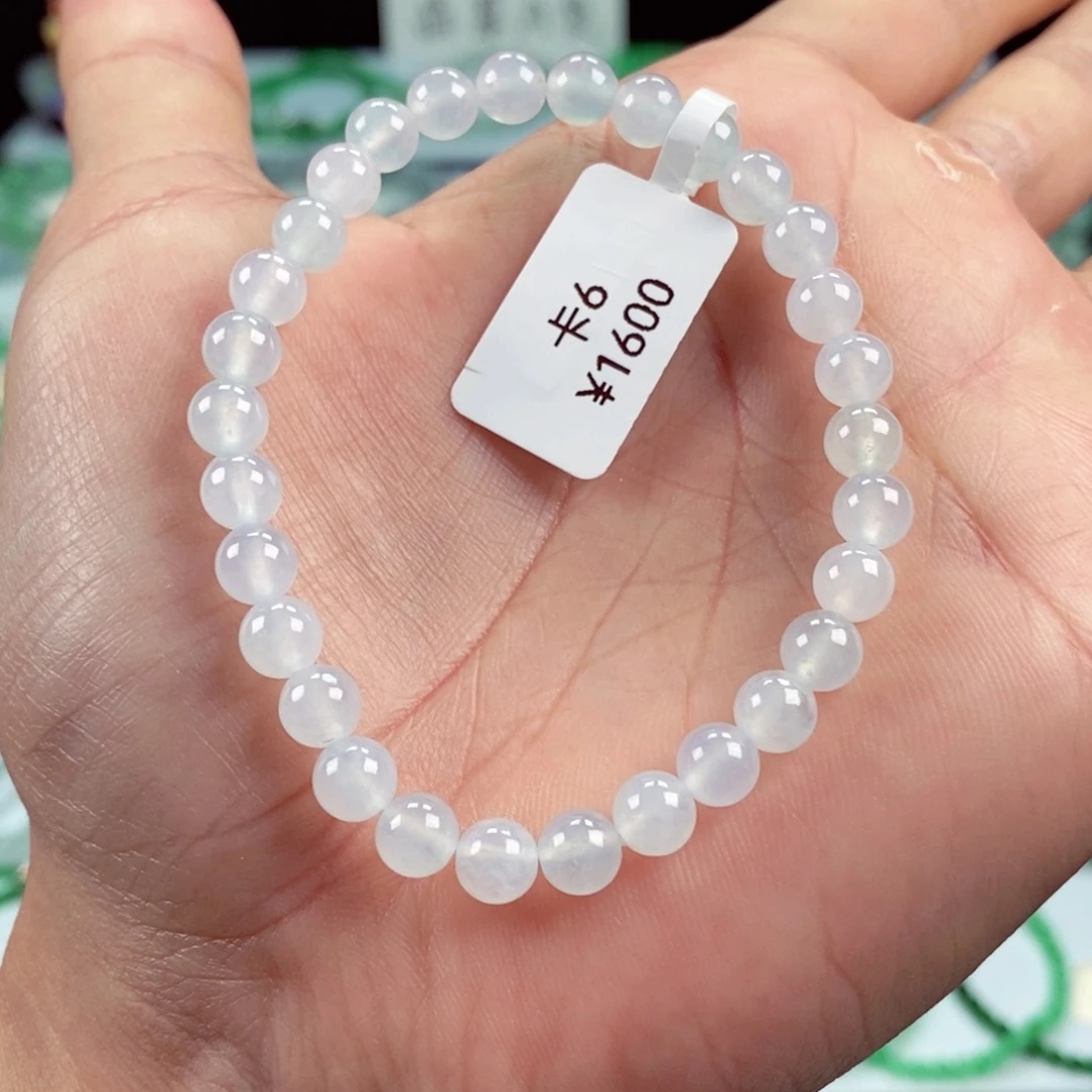 未镶嵌手链翡翠卡6