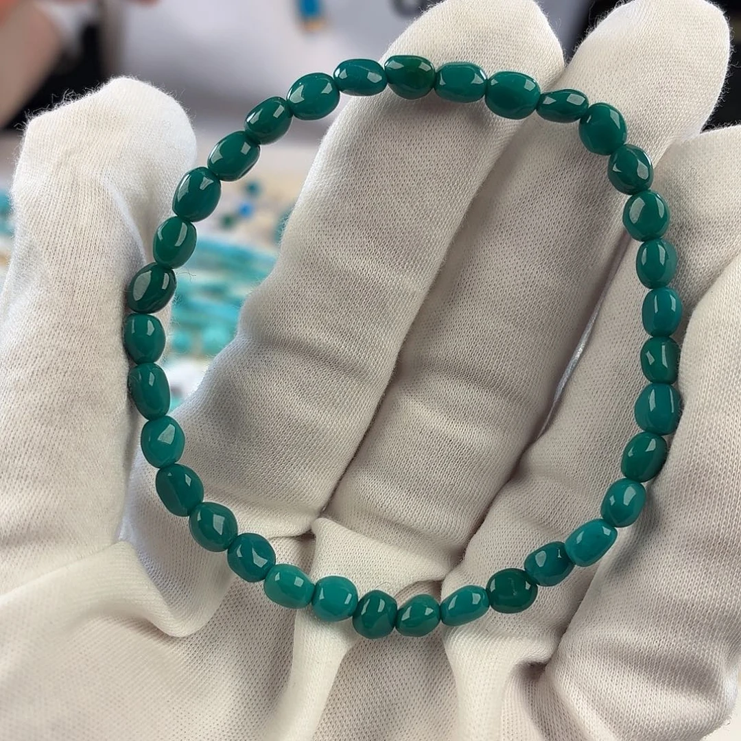 绿松石未镶嵌挂件5mm