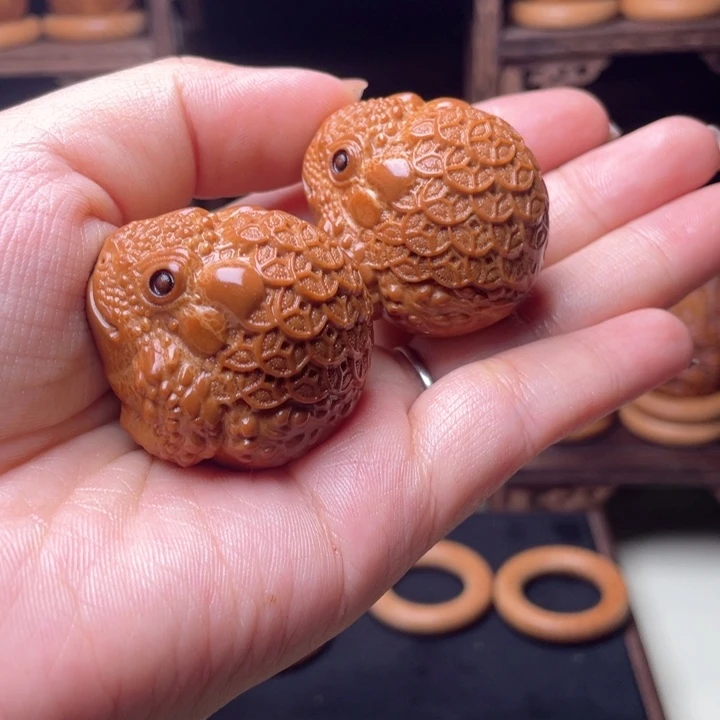 吊坠橄榄核金币金蟾手球3.67