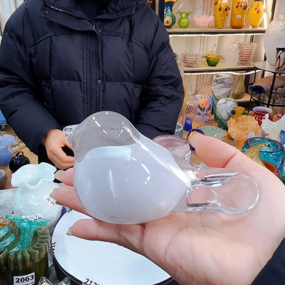 鸟家悦美居琉璃摆件不完美